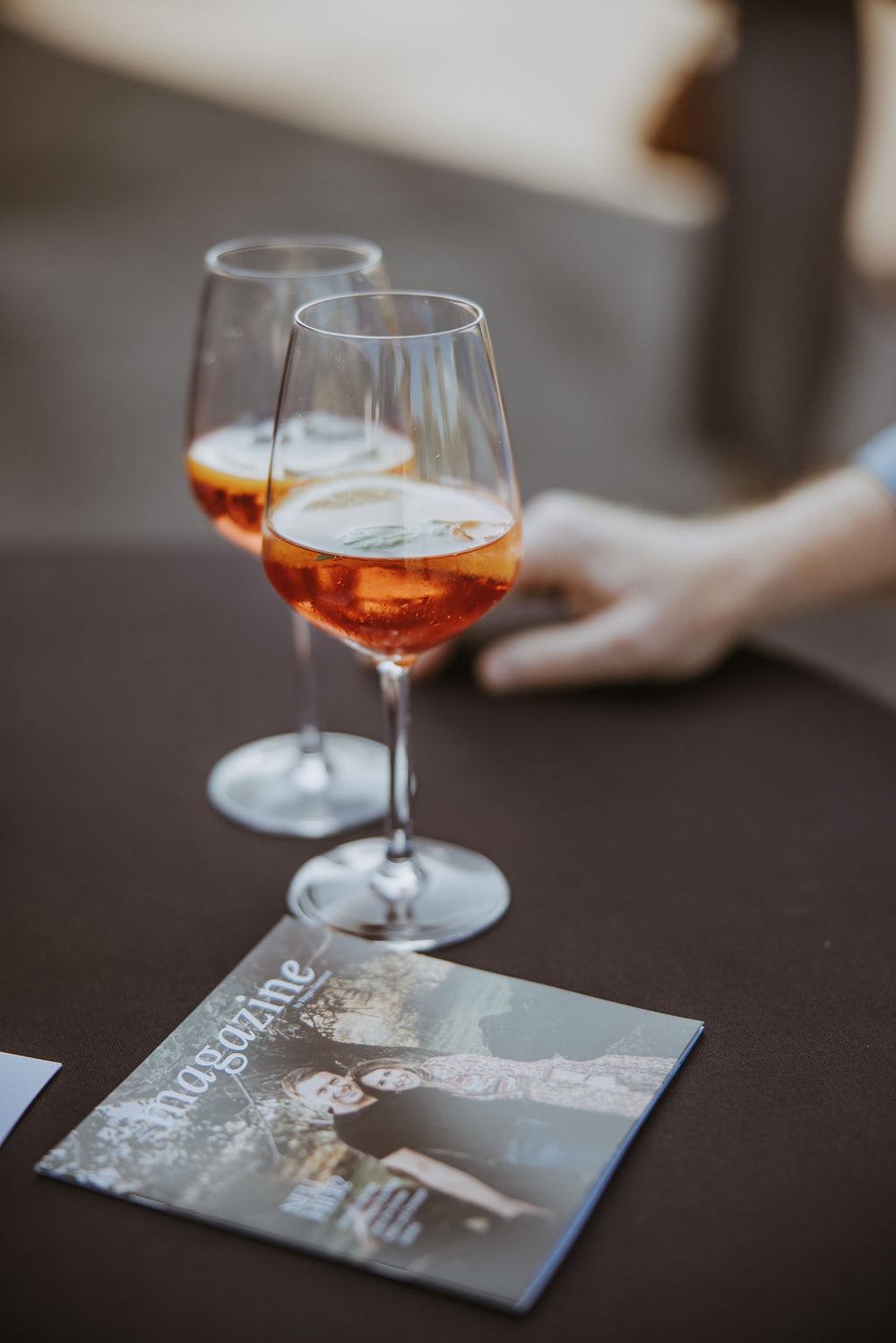 Food-Pairing mit Wagyu-Steak und Wein beim Hof-Tasting