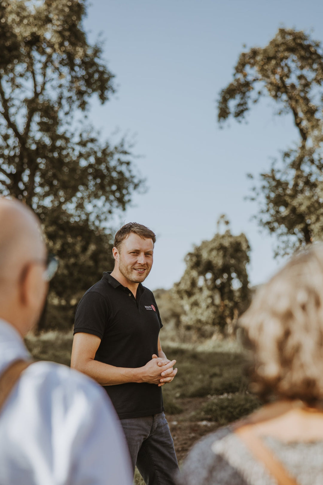 Ländliche Hofatmosphäre beim Wagyu Sauerland Tasting-Event