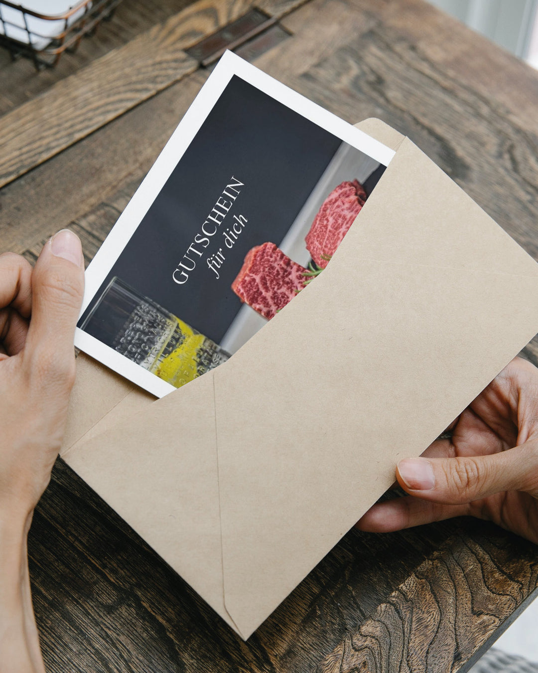 Wagyu Fleisch Gutschein, Edles Fleisch Gutschein, Wagyu-Gutschein zum ausdrcuken, Zuhause ausdrucken, Geschenkgutschein für Wagyu-Fleisch, Wagyu-Fleischgutschein Luxus-Wagyu-Geschenkgutschein, Premium-Wagyu-Gutschein