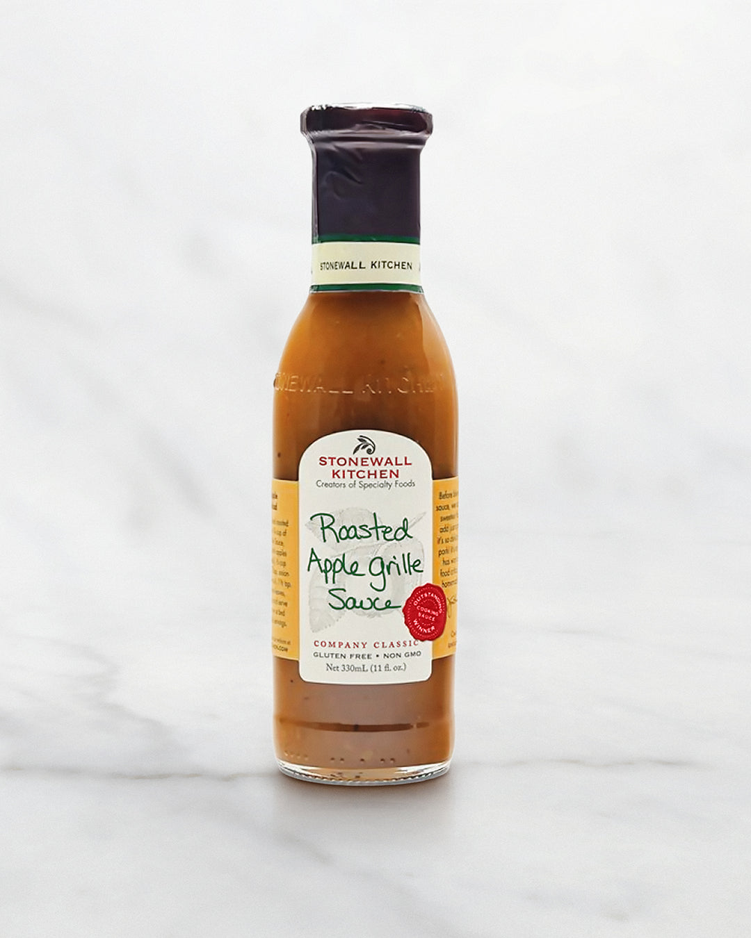 stonewall-kitchen-sauce, Roasted Apple Grill Sauce von Stonewall Kitchen, süße Soße für leckere Burger, Wagyu Burgerset Sauce