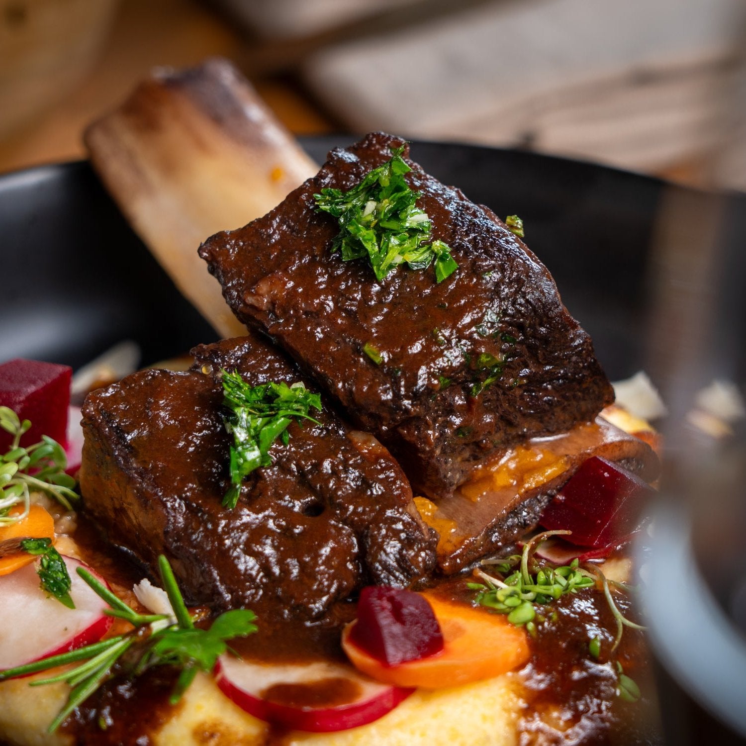 Feiertagspaket, Schmorstücke, Short Ribs Bone in, Semerrolle, 3 Gänge